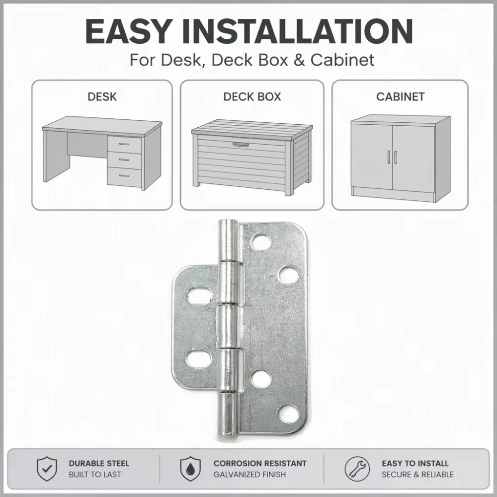 Galvanized Steel Gate T Hinge